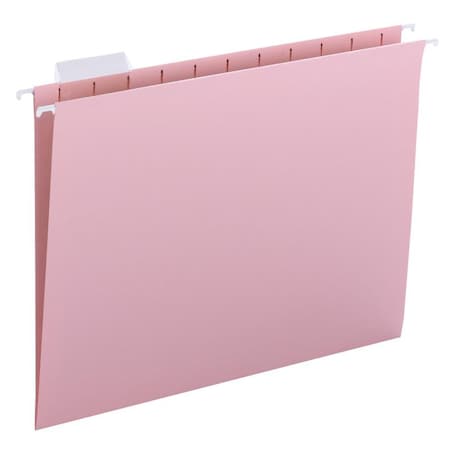 Folder,Hanging,Ltr,1/5,Pink Pk